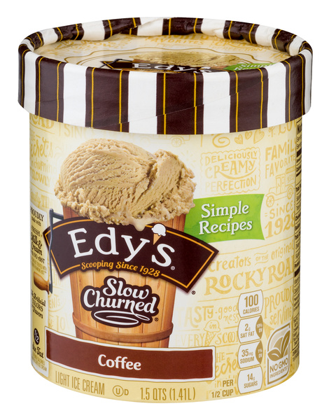 Edy's Slow Churned Coffee Light Ice Cream | Hy-Vee Aisles Online