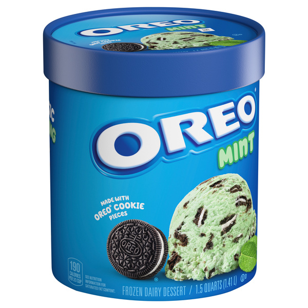 Oreo Frozen Dairy Dessert, Mint | Hy-Vee Aisles Online Grocery