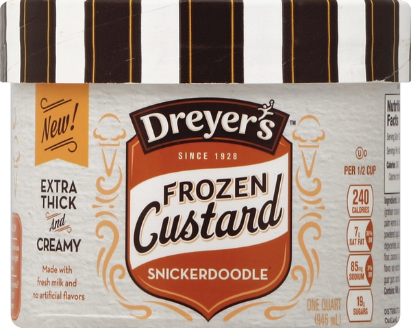 Edy's Snickerdoodle Frozen Custard | Hy-Vee Aisles Online Grocery