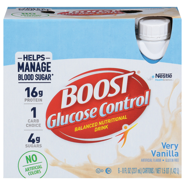 boost drink box Original Very Vanilla Nutritional Energy 10 g of high Boost Balanced Nutritional Drink, Glucose