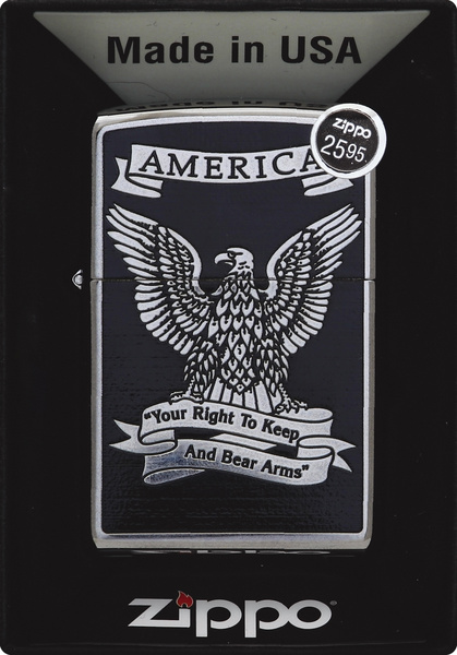Zippo ZIPPO LIGHTER AMERICA 25.95 1 CT | Hy-Vee Aisles Online