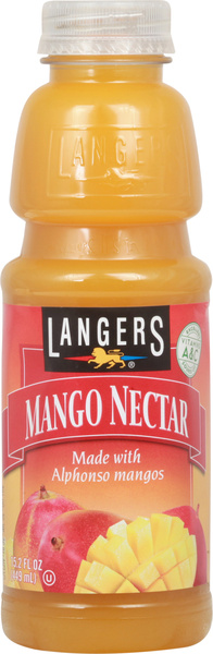 Langers Mango Nectar 15.2 fl oz | Hy-Vee Aisles Online Grocery