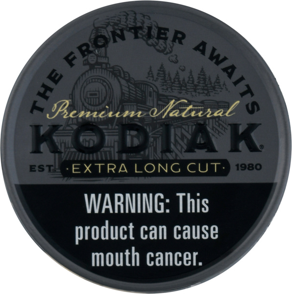 kodiak tobacco amazon Premium Natural Extra Long Cut Moist Snuff 1.2 oz Kodiak Wintergreen Longcut 1.2OZ -