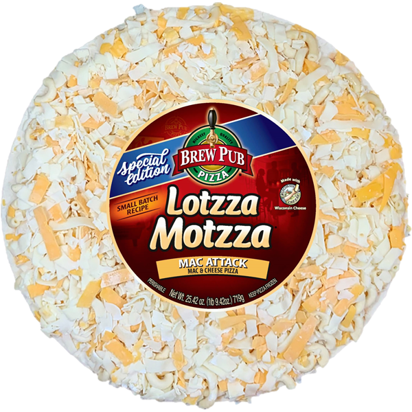 Brew Pub Pizza Lotzza Motzza Mac Attack Large Pizza 23.62 oz | Hy
