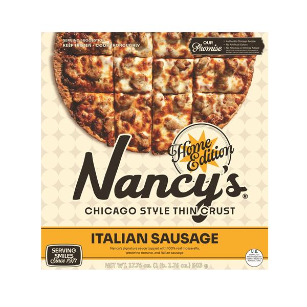 Nancy's Chicago Style Thin Crust, Italian Sausage Pizza | Hy-Vee