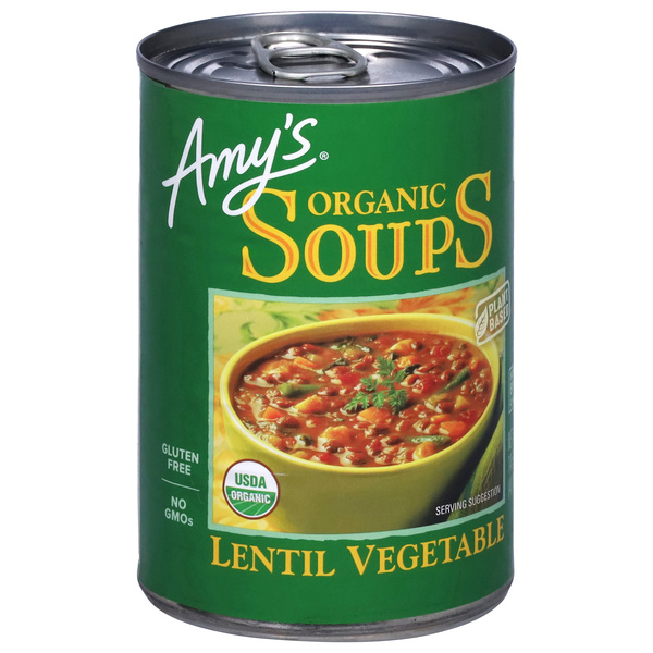 エイミールハイパースープ Amy's Organic Soups Lentil Vegetable | Hy-Vee Aisles Online