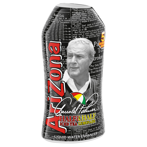 Arizona Arnold Palmer Half & Half Ice Tea Lemonade Liquid Water