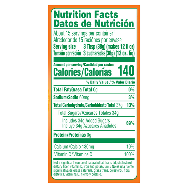 Tang Orange Drink Mix | Hy-Vee Aisles Online Grocery Shopping