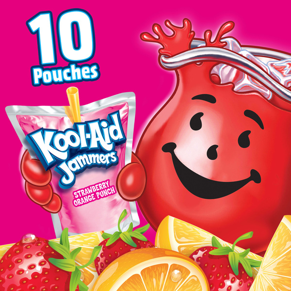 Kool-Aid Strawberry Orange Punch Ready To Drink Soft Drink 60 fo