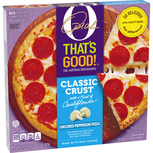 Oprah O That's Good Classic Crust with a Twist of Cauliflower