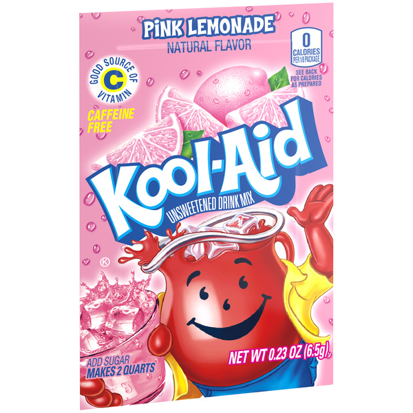 Kool-Aid Pink Lemonade Unsweetened Drink Mix | Hy-Vee Aisles