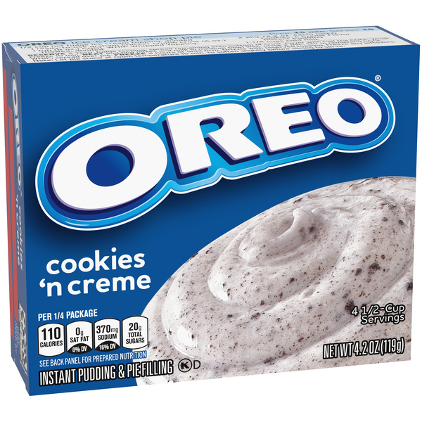 き*ん様 airluv4+ oreo クッキー&クリーム Oreo Instant Cookies 'n Creme Pudding & Pie Filling Mix | Hy-Vee