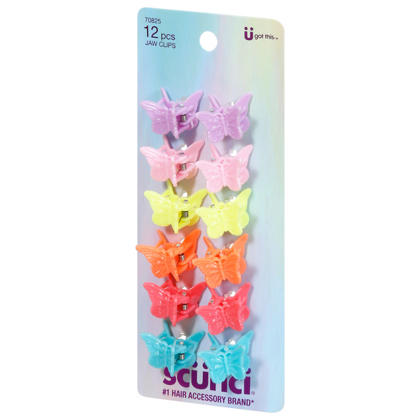 Scunci Butterfly Mini Jaw Clips | Hy-Vee Aisles Online Grocery