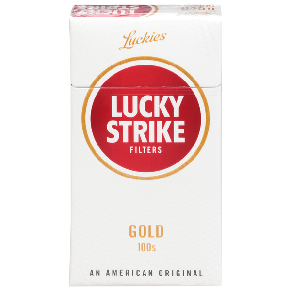 american gold cigarette price Spirit Organic Kings Box Cigarettes 20 ct., 10 pk Lucky Strike Filters Gold 100s