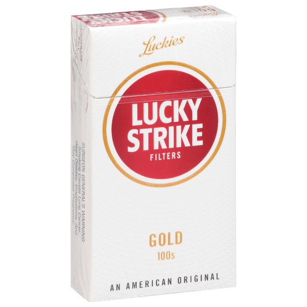 Lucky Strike Filters Gold 100s Cigarettes 1 ea
