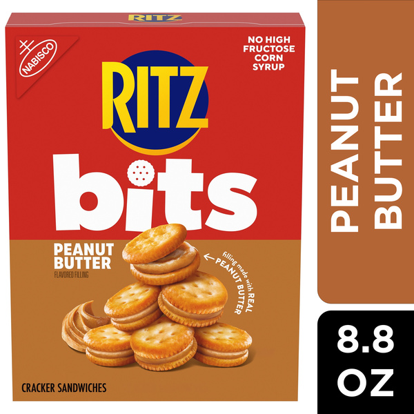 Ritz Cracker Sandwiches, Bits, Peanut Butter | Hy-Vee Aisles