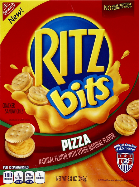 Nabisco Ritz Bits Pizza Cracker Sandwiches | Hy-Vee Aisles Online