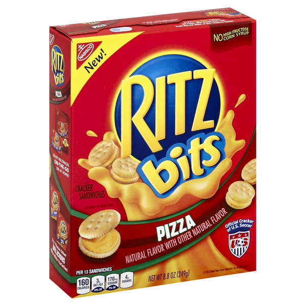 Nabisco Ritz Bits Pizza Cracker Sandwiches | Hy-Vee Aisles Online