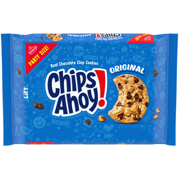 CHIPS AHOY! Original Chocolate Chip Cookies, Party Size 25.3 oz
