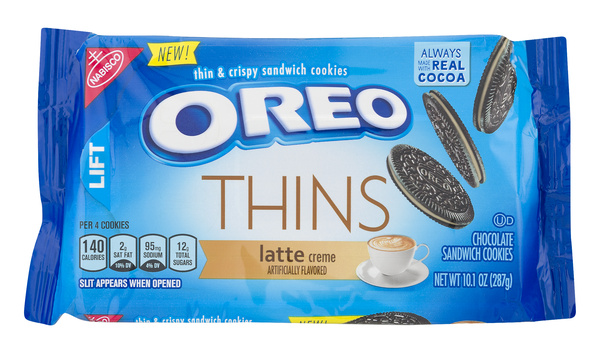Nabisco Oreo Thins Latte Creme Chocolate Sandwich Cookies | Hy-Vee