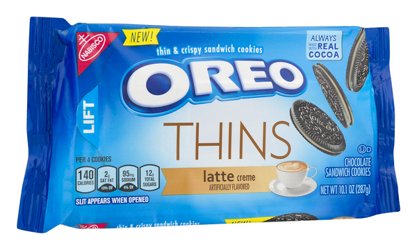 Nabisco Oreo Thins Latte Creme Chocolate Sandwich Cookies | Hy-Vee