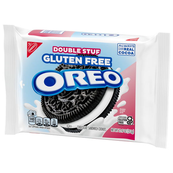Oreo Gluten Free Double Stuf, Chocolate Sandwich Cookies | Hy-Vee
