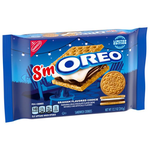 OREO S'mOREO Sandwich Cookies, Limited Edition, 12.2 oz | Hy-Vee