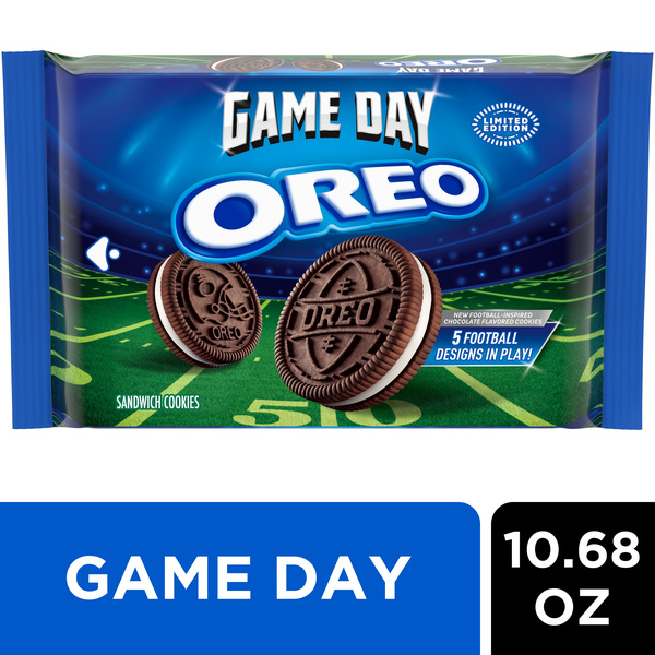 Oreo Game Day Chocolate Sandwich Cookies, Limited Edition | Hy-Vee