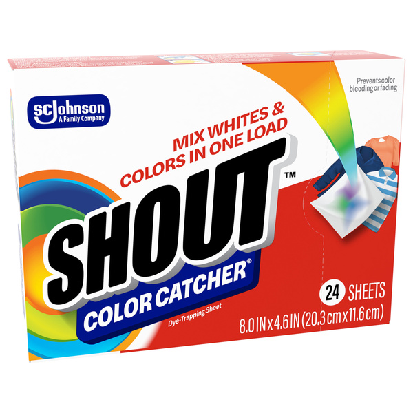 Shout Color Catcher In-Wash Dye Trapping Sheets | Hy-Vee Aisles