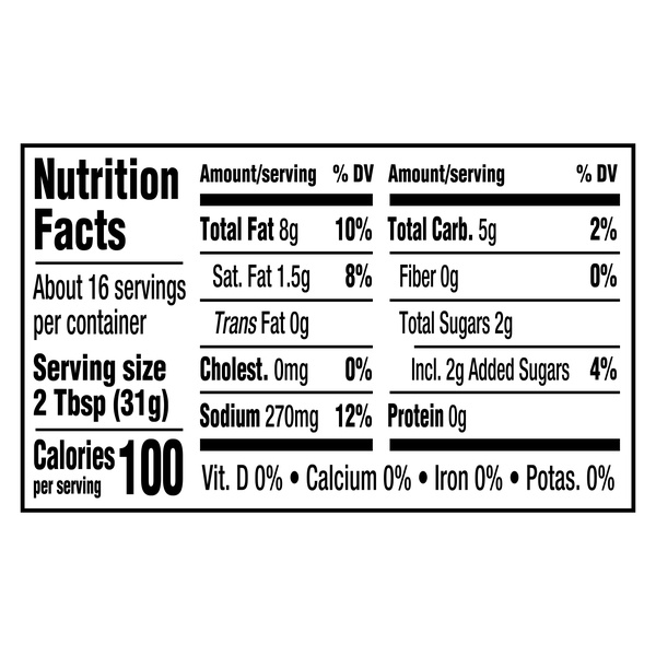 how many calories in green goddess dressing Primal Kitchen Green Goddess Dressing, 8 oz