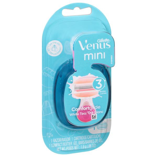 Gillette Venus Mini On The Go Women's Razor Handle with 1