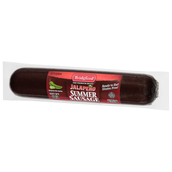 Bridgford Jalapeno Summer Sausage 16 oz | Hy-Vee Aisles Online