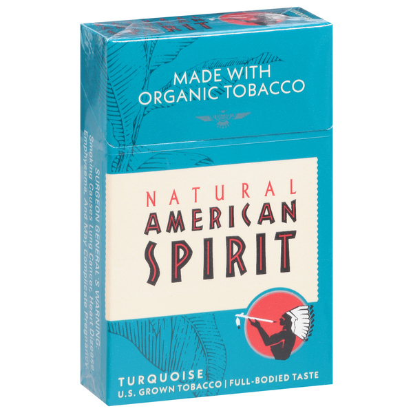 Natural American Spirit Original Box Turquoise | Hy-Vee Aisles