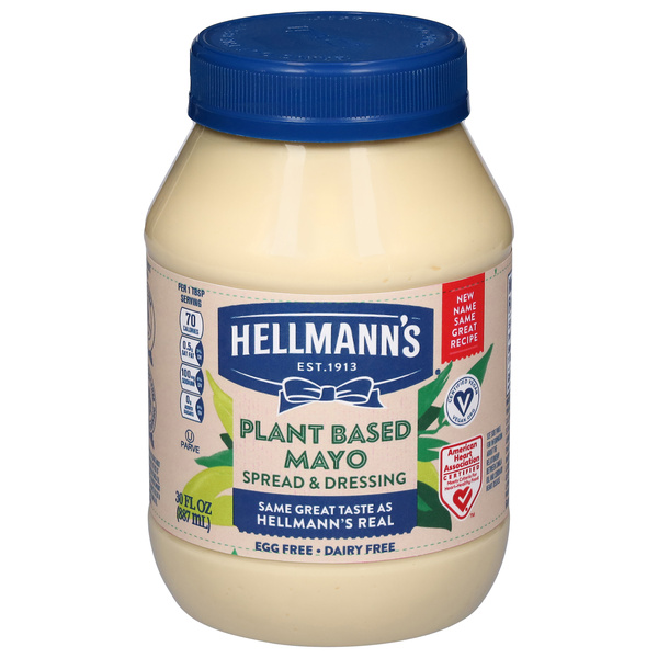Hellmann's Mayo Plant Based Spread & Dressing 30 fl oz | Hy-Vee