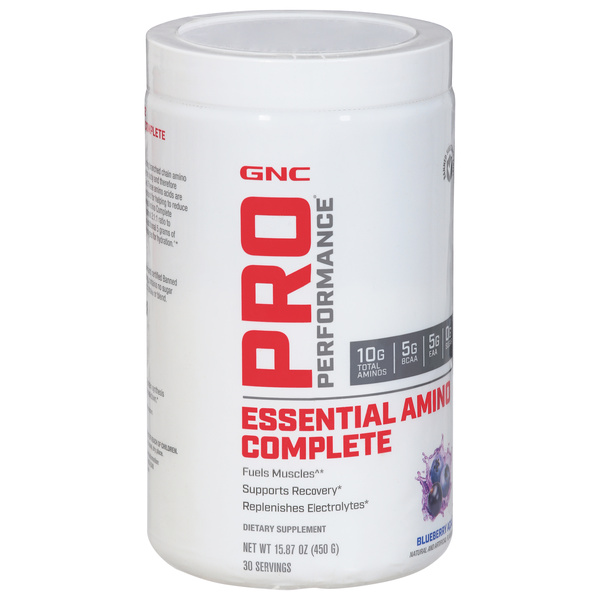 GNC Pro Performance Essential Amino Complete-Blueberry Pomegranate