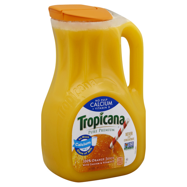 Tropicana Pure Premium No Pulp Orange Juice with Calcium and