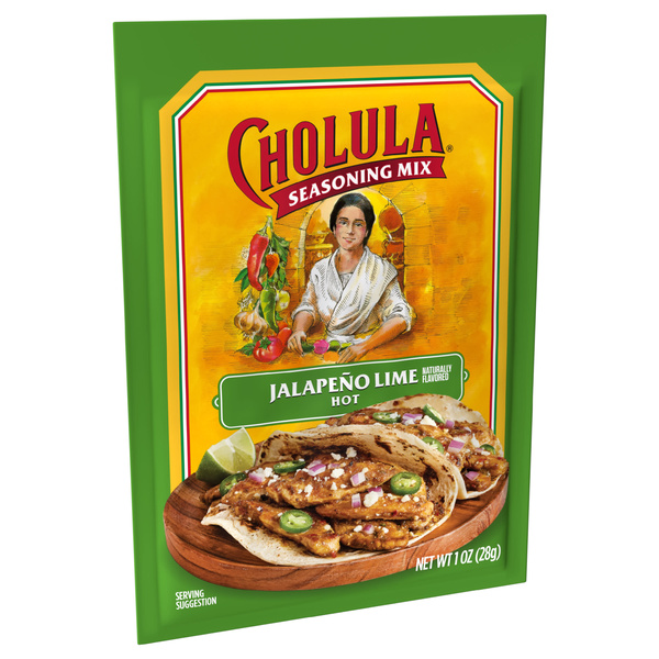 Cholula Jalapeno Lime Seasoning Mix | Hy-Vee Aisles Online Grocery