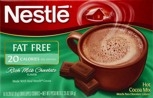 Nestle Hot Cocoa Mix Fat Free Rich Milk Chocolate Flavor 8Pk | Hy