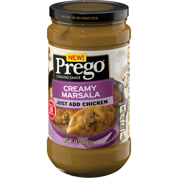 Prego Cooking Sauce Creamy Marsala | Hy-Vee Aisles Online Grocery