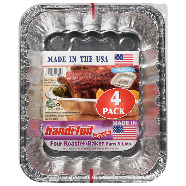 Handi-Foil Roaster/Baker Pans & Lids | Hy-Vee Aisles Online