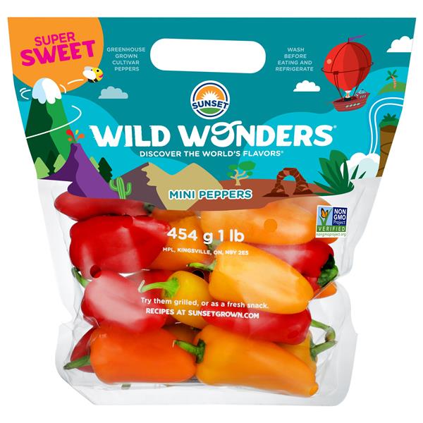 SUNSET One Sweet Pepper Mini Peppers 1lb | Hy-Vee Aisles Online