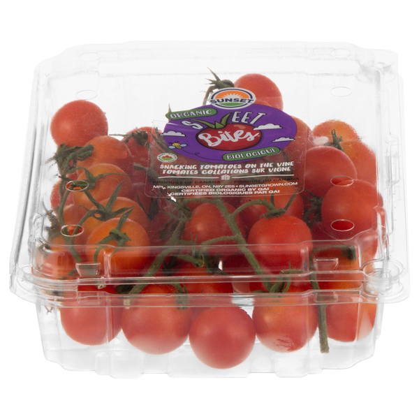 Sunset Organic Sweet Bites Snacking Tomatoes On the Vine | Hy-Vee