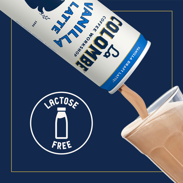 La Colombe Coffee, Vanilla Latte, 9 fl oz Cans, 4 Pack | Hy-Vee