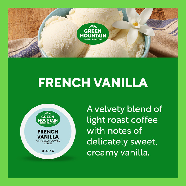 Green Mountain Coffee Roasters French Vanilla Coffee, Keurig