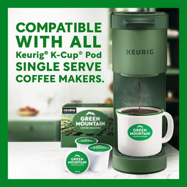 Green Mountain Coffee Roasters Half Caff Keurig Single-Serve K-Cup