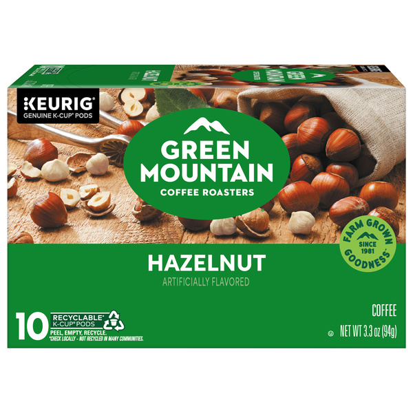 Green Mountain Coffee Roasters Hazelnut Keurig Single-Serve K-Cup