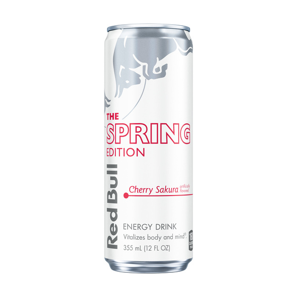 Red Bull Spring Edition Energy Drink, Cherry Sakura, 12 fl. oz