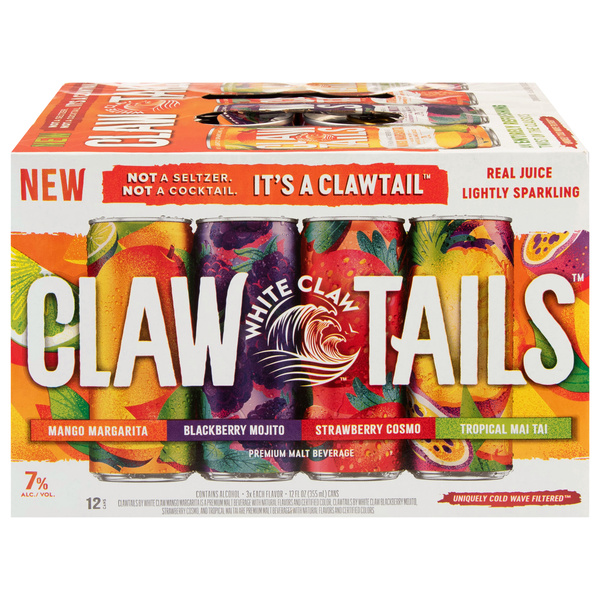 White Claw, Claw Tails Variety Pack, 12Pk | Hy-Vee Aisles Online