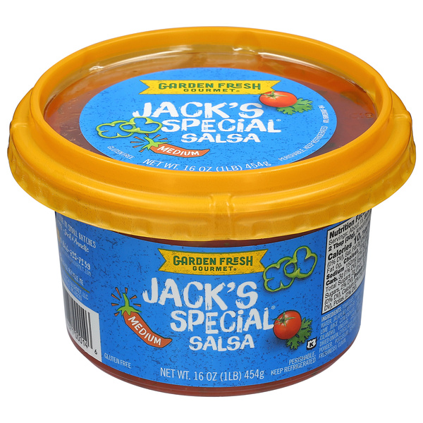 Garden Fresh Gourmet Medium Jack's Special Salsa 16 oz | Hy-Vee