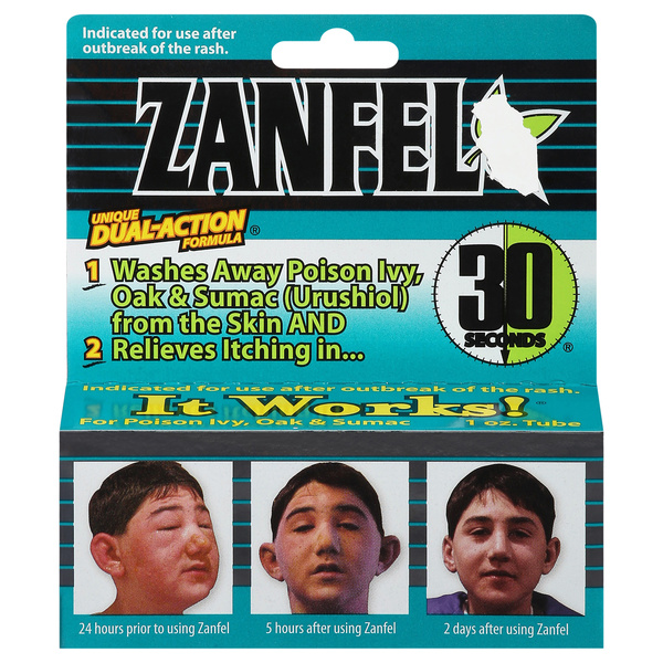 Zanfel Unique Dual-Action Formula Poison Ivy Wash 1 oz | Hy-Vee